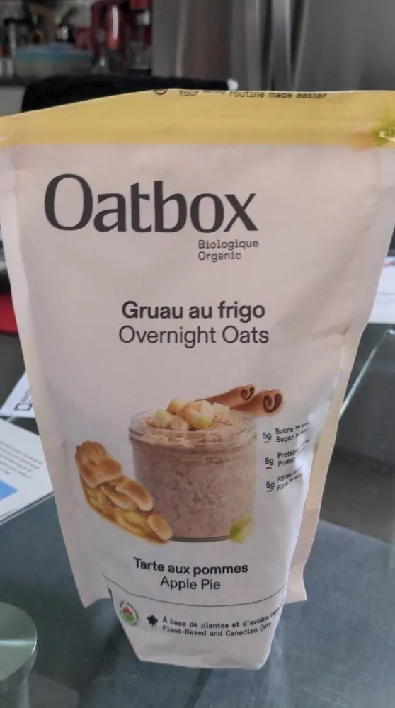 Overnight Oats Apple Pie