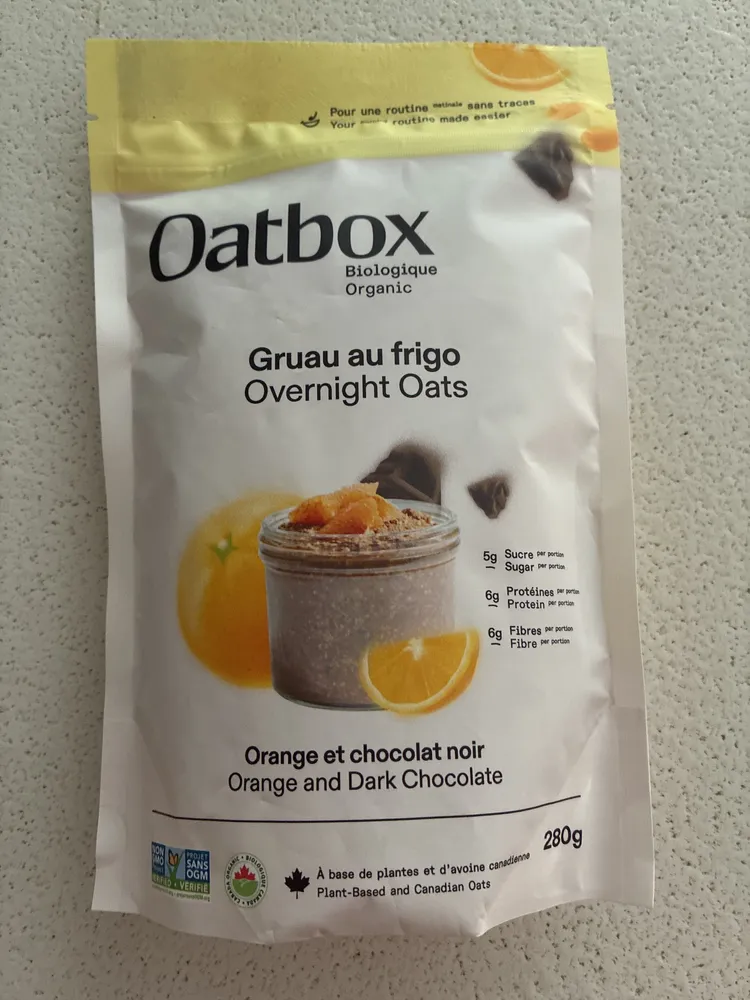 Gruau au frigo / Overnight Oats