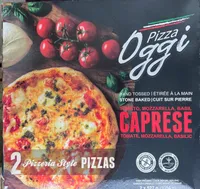 Caprese 2 Pizzeria Style Pizzas
