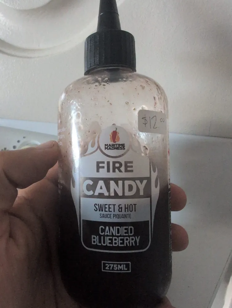 Candied Blueberry Hot Sauce