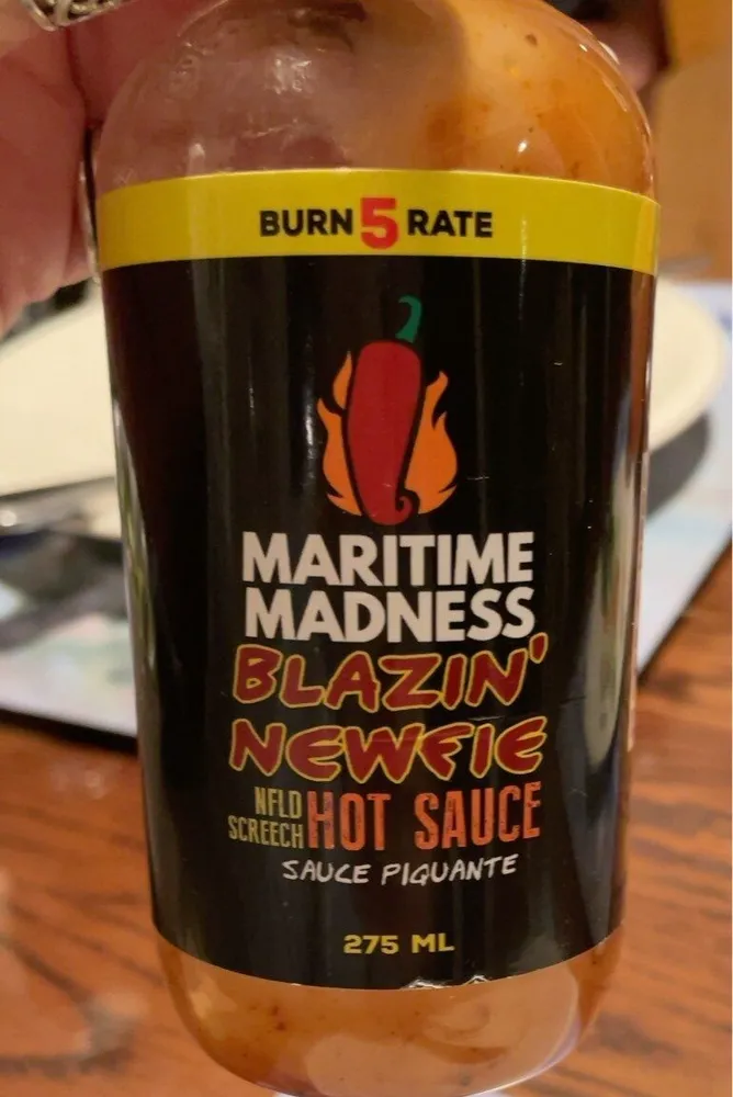 Newfie Screech Hot Sauce