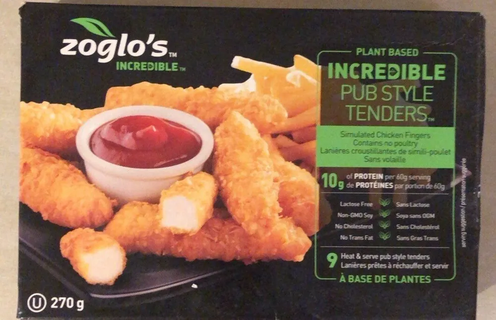 Incredible pub style tenders