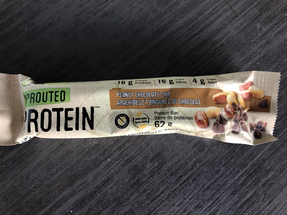 Sprouted Protein Bar Peanut Chocolate Chip