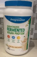 Harmonized, fermented, vegan protein