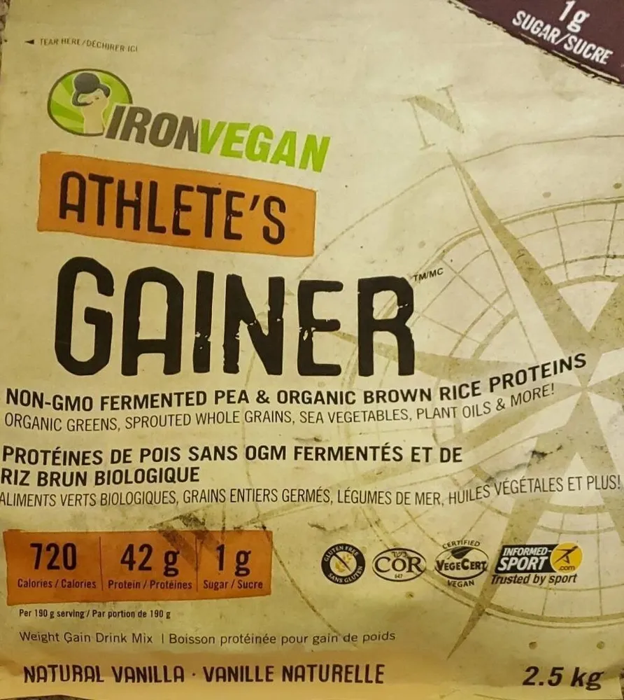 Athlete's Gainer
