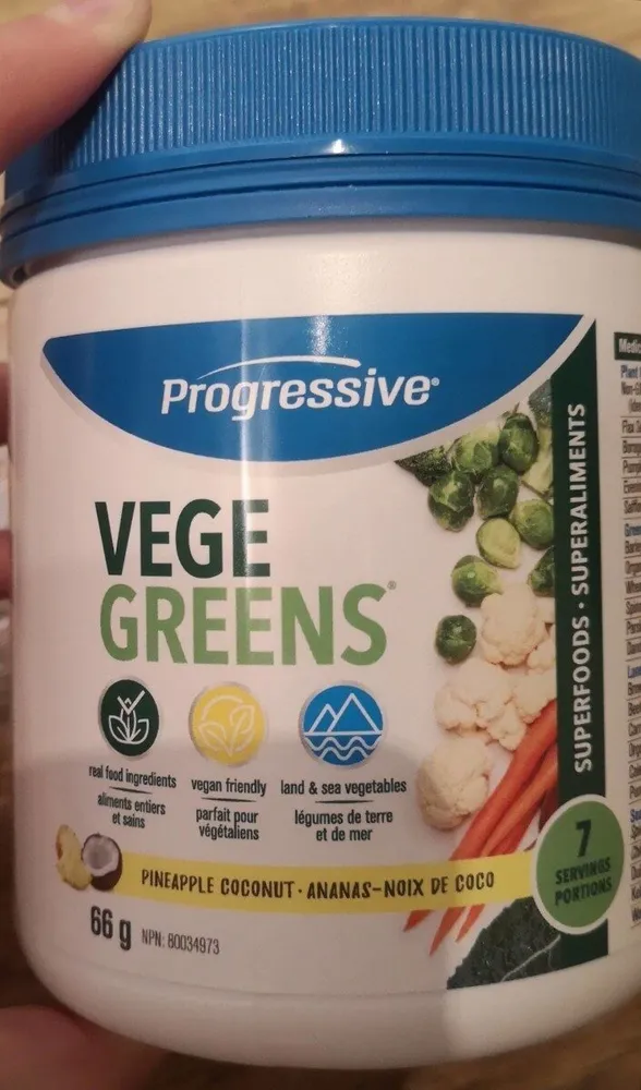 Vege greens - Pineapple Coconut