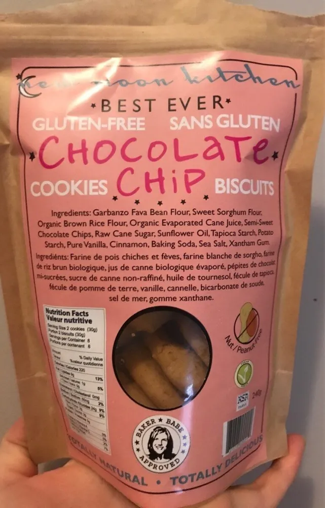 New Moon Best Ever Gluten-free Chocolate chip cookies