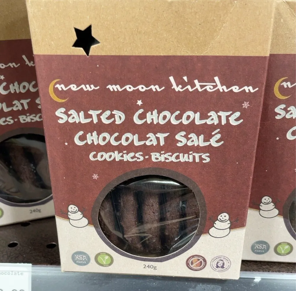 Salted Chocolate Cookies
