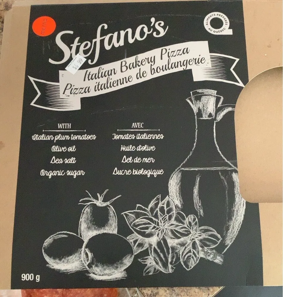 Pizza italienne de boulangerie