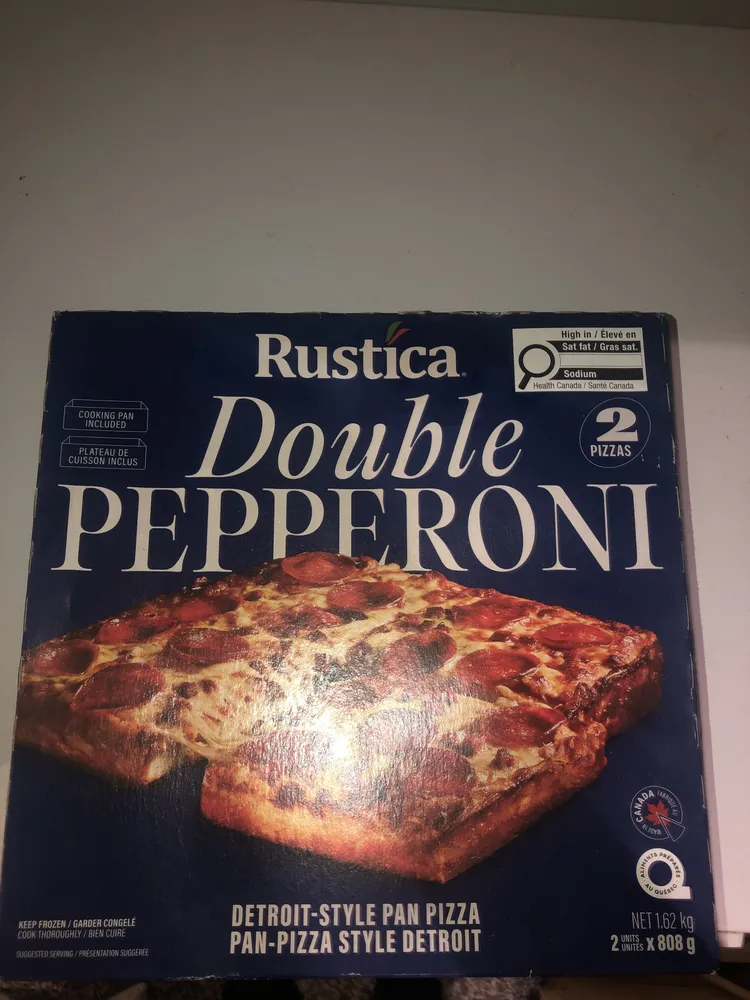 Pizza surgelé