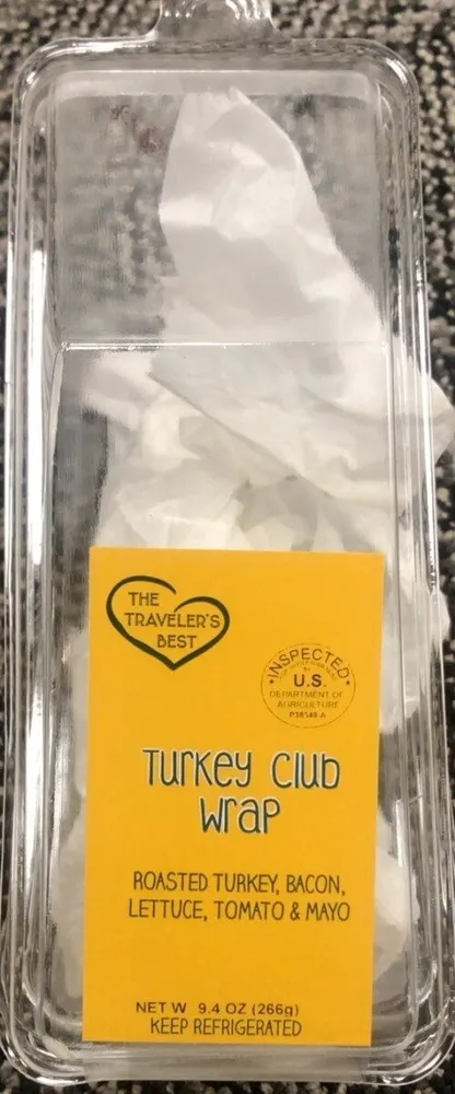 turkey club wrap