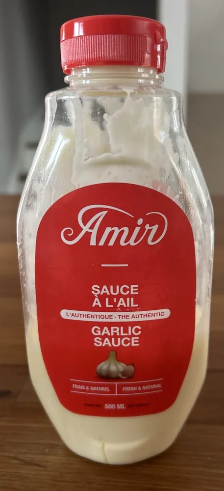 Amir Garlic sauce