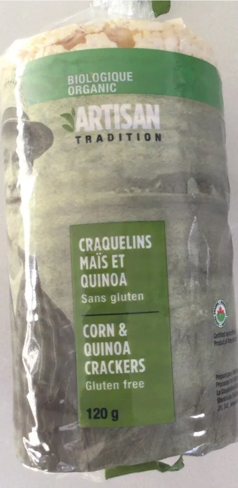 Craquelins maïs et quinoa