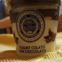Yogurt colato con cioccolato