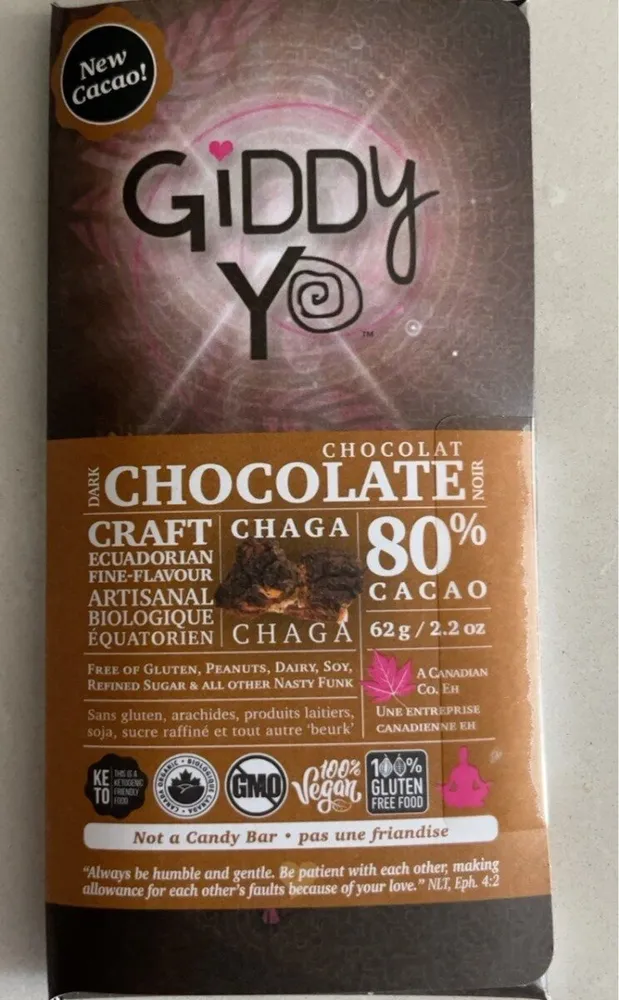 Chocolate Chaga Bar