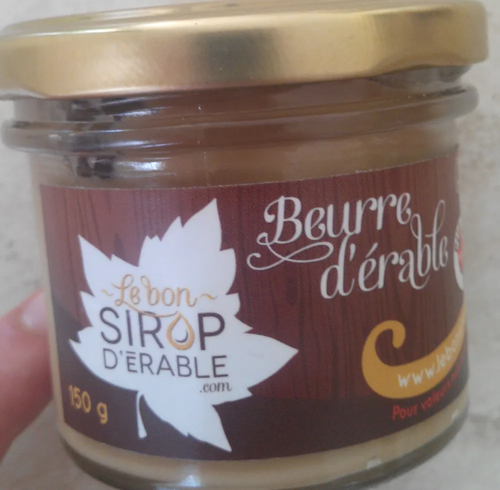 Beurre d'érable