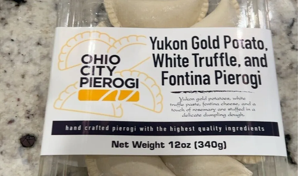 Yukon Gold Potato, White Truffle, and Fontina Pierogi