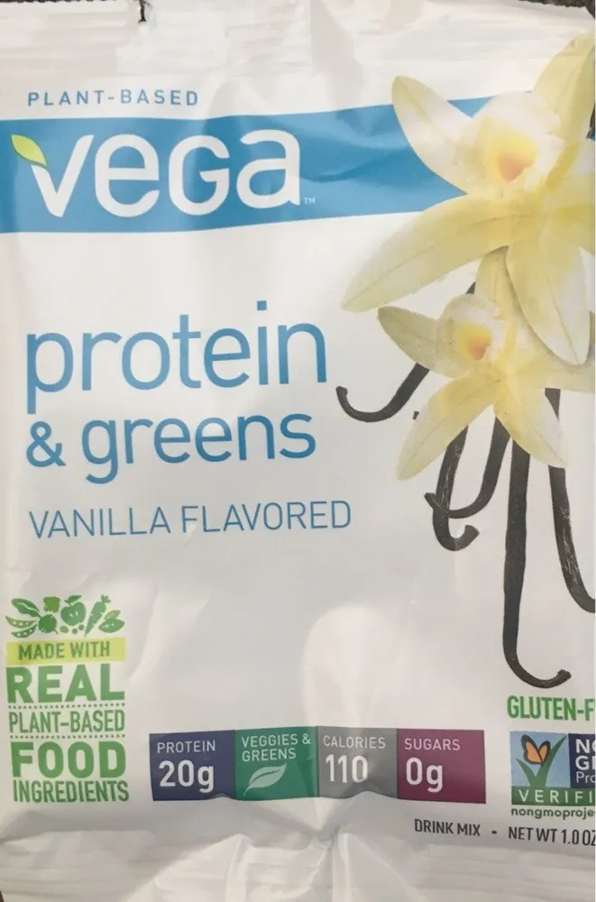 Protein & greens drink mix