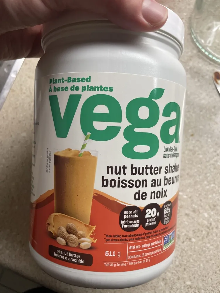 Nut butter shake