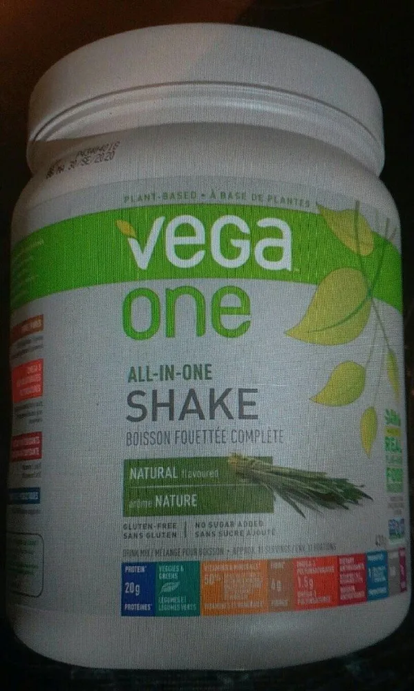 Vega One All-In-One Nutritional Shake Natural Flavor