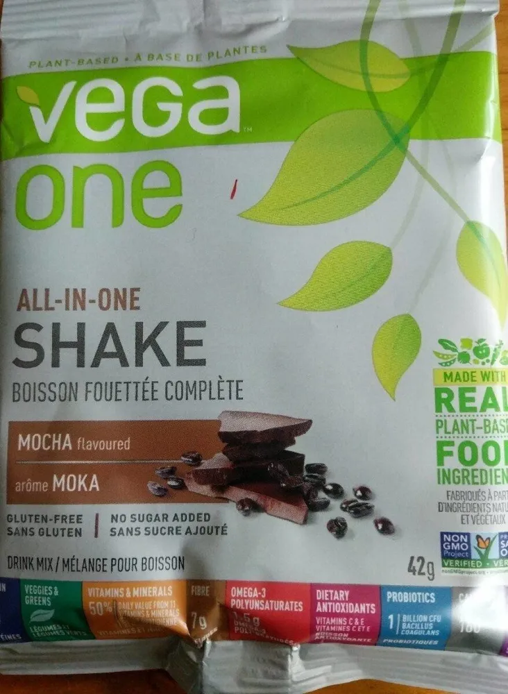 Vega One All-In-One Nutritional Shake Mocha Flavored