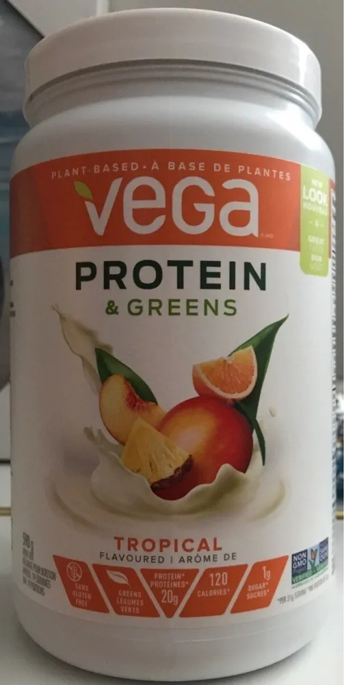 Vega protein & greens tropical flavoured