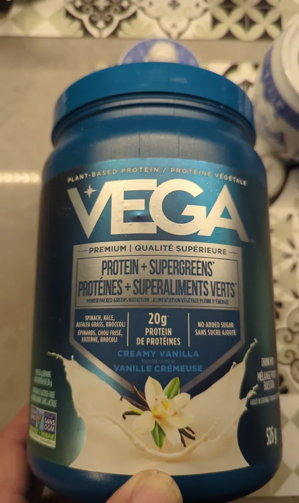 Protein + Supergreens Creamy Vanilla