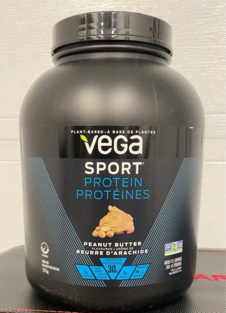 Vega Sport Premium Protein Peanut Butter flavoured (Canada)
