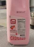 Strawberry yogurt smoothie