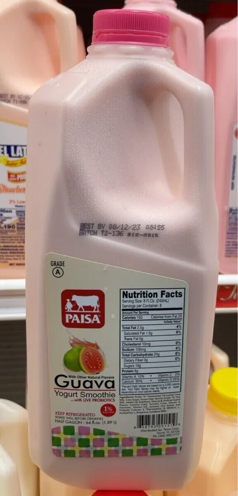 Yogurth smoothie