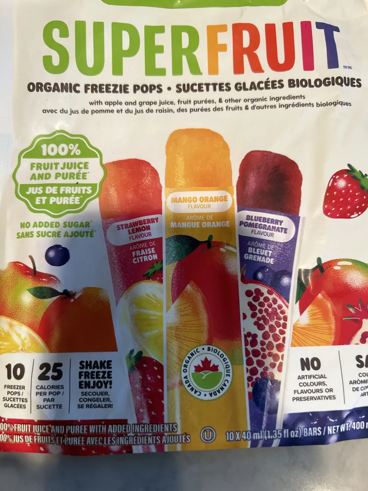 Freeze superfruit