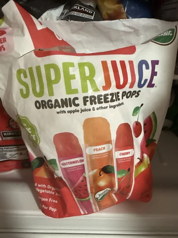 Superjuice Organic Freezie Pops