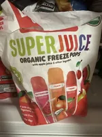 Superjuice Organic Freezie Pops