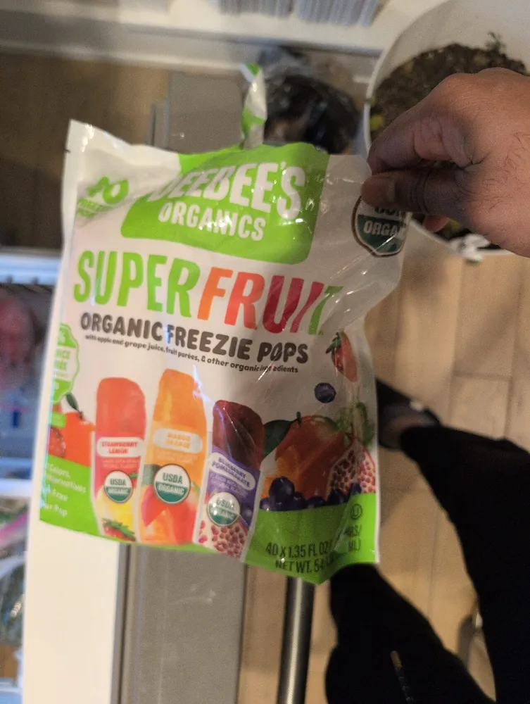 SUPERFRUIT ORGANIC FREEZIE POPS