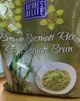Brown basmati rice
