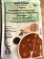 Tikka masala chickpeas curry
