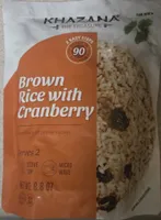 Khazana Brown Rice with cranberry