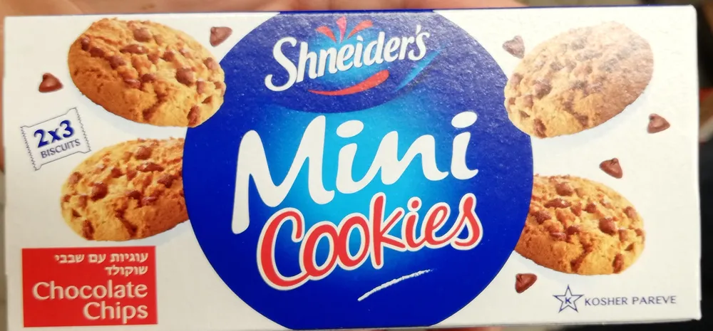 Mini Cookies Pépites De Chocolat Shneider's