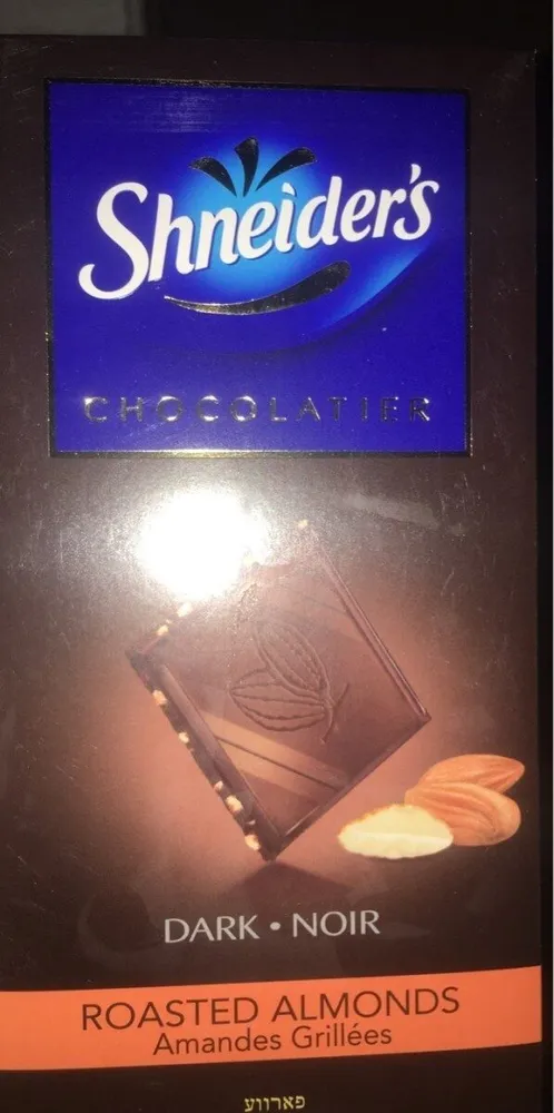 Chocolat noir aux amandes