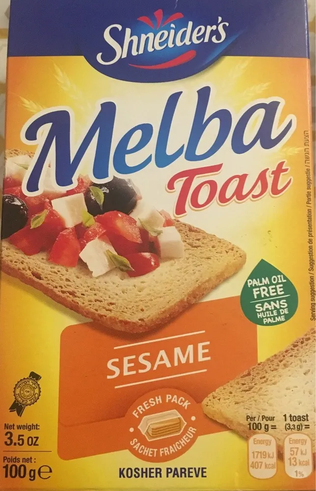 Melba toast