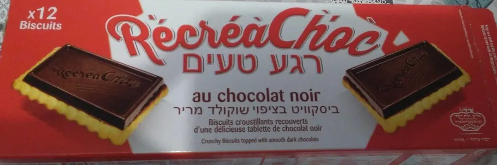 RécréaChoc chocolat noir