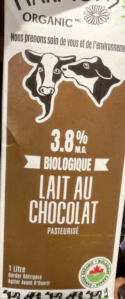Organic 3.8% Chocolate Milk