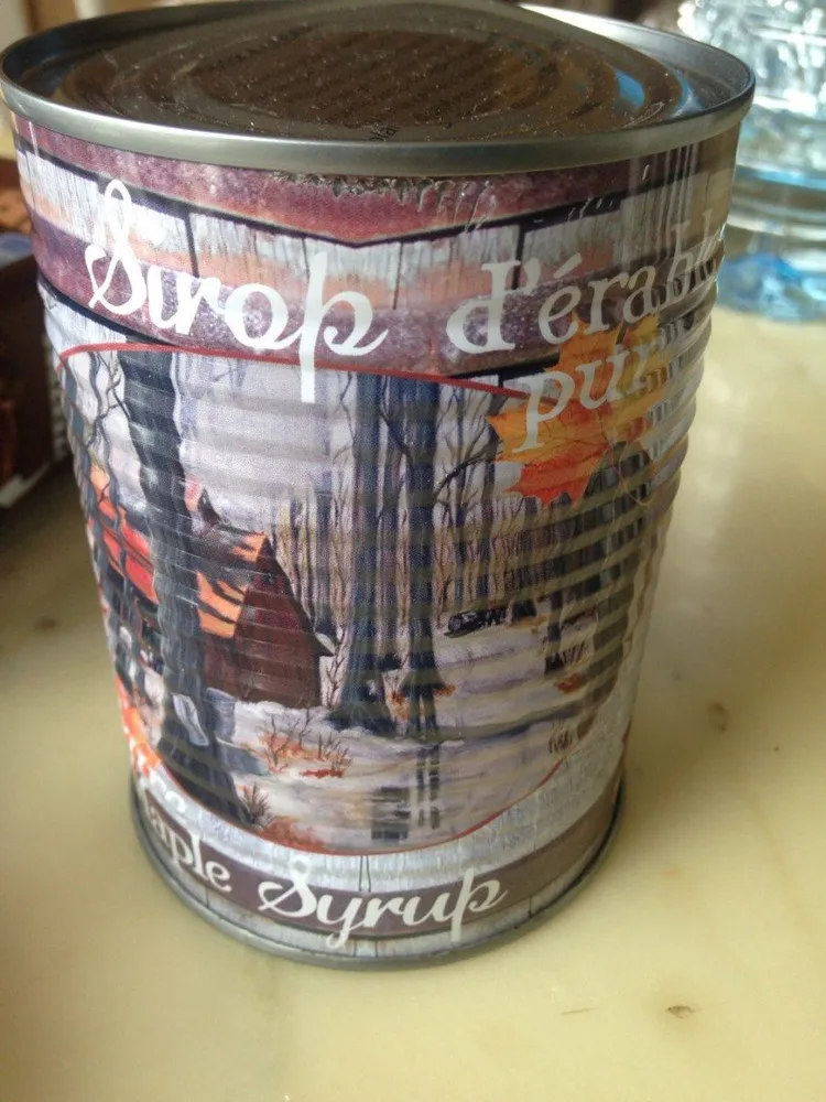 Sirop d'erable pur