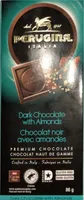 Dark chocolate with almonds