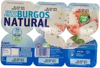 Queso fresco de Burgos Hacendado 6ud