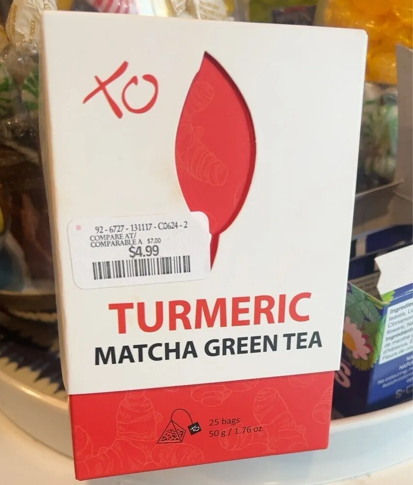 Tumeric matcha green tea