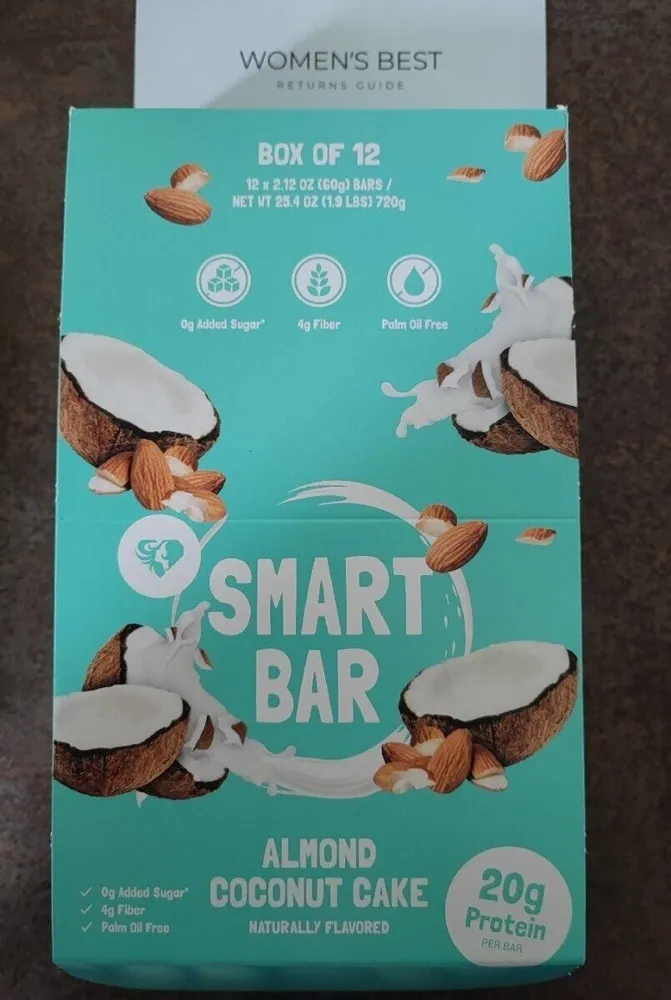 Smart bar (almond coconut cake)