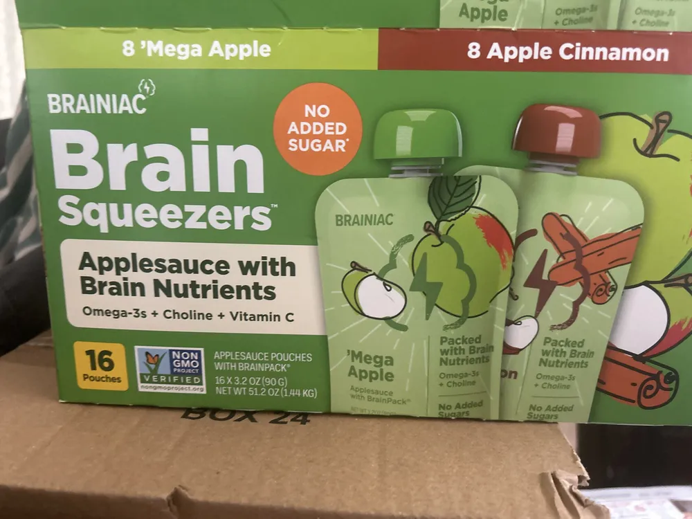 Applesauce with Brain Nutrients