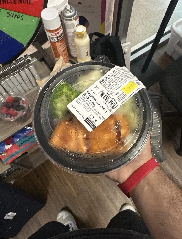 SALMON TERIYAKI RICE BOWL