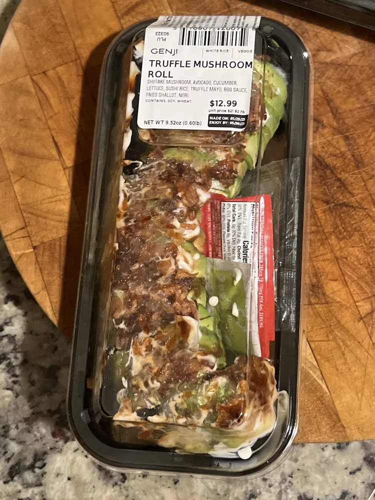 Truffle Mushroom Sushi